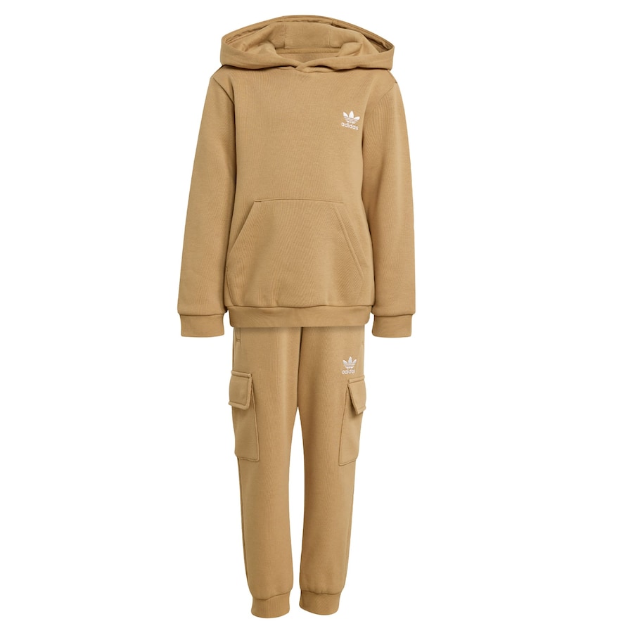 

Спортивный костюм ADIDAS ORIGINALS Hoodie Cargo Set, светло-коричневый