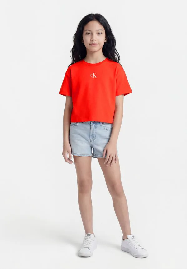 Базовая футболка свободного кроя с логотипом Calvin Klein Jeans, Orange