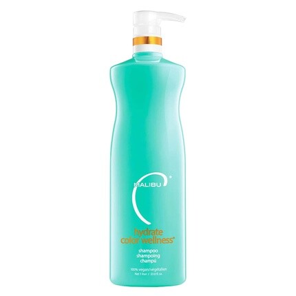

Шампунь C Hydrate Color Wellness 33,8 унций — шампунь для защиты цвета окрашенных волос Malibu