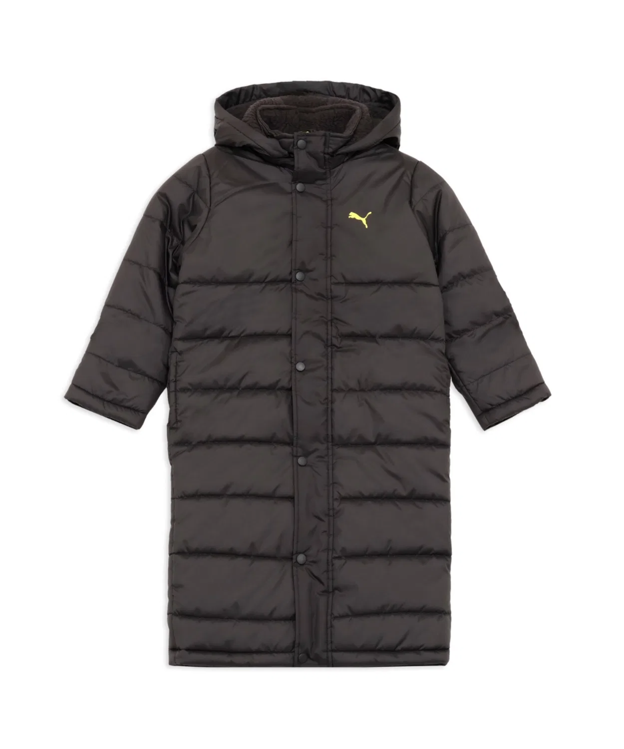 Детский спортивный пуховик Puma Active Sports Bench Coat, 120-160 см, чёрный