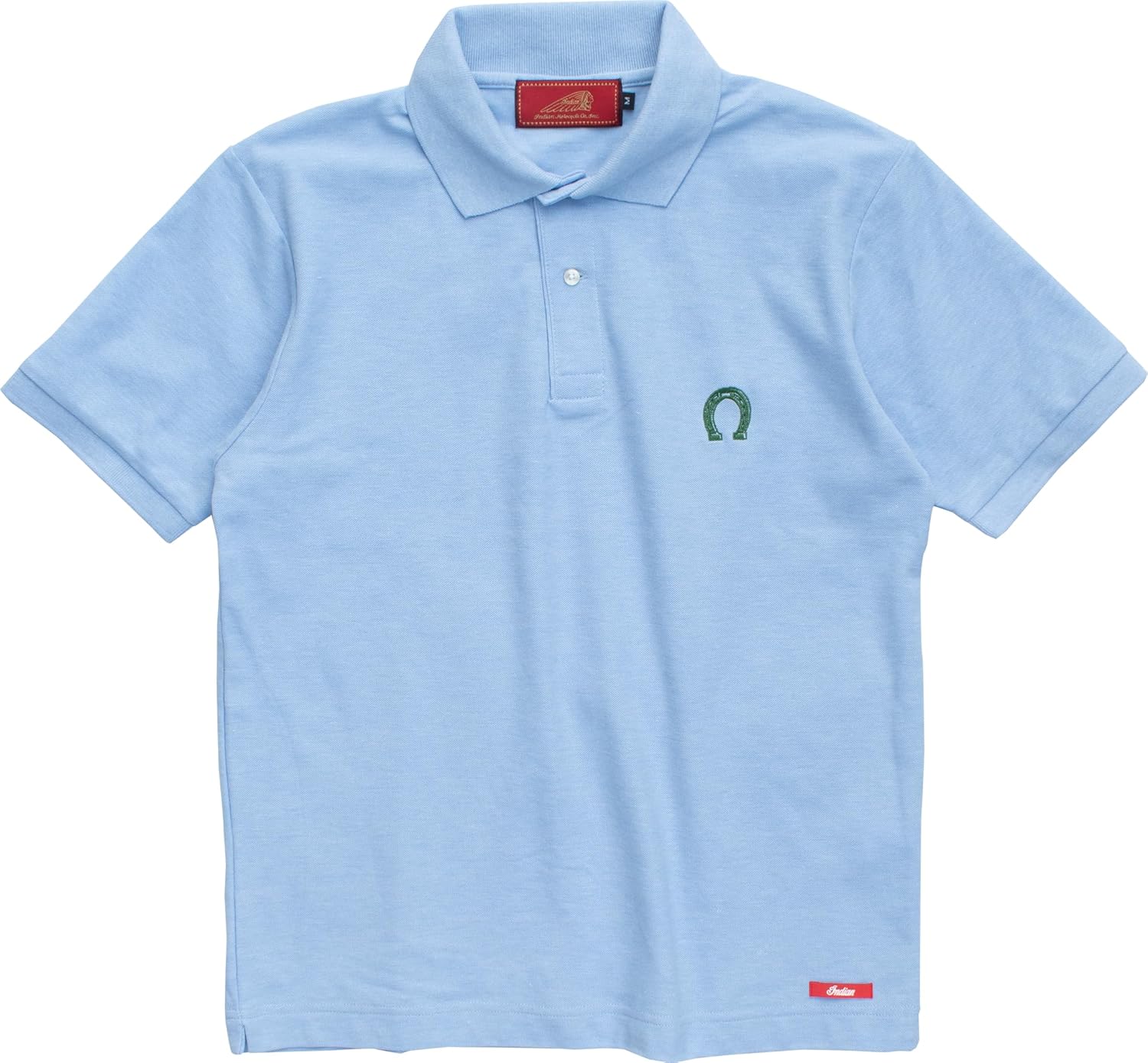 

Индийские повседневные туфли-поло из пике для верховой езды Indian, синий