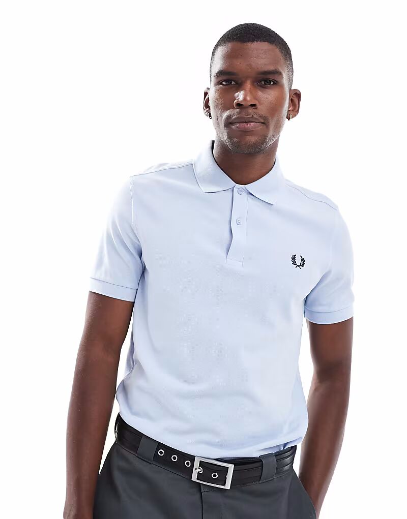

Рубашка поло Fred Perry светло-голубого цвета
