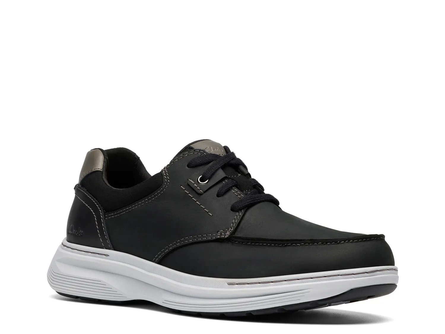 

Кроссовки Clarks Craftwell Moc Sneaker, Black Leather