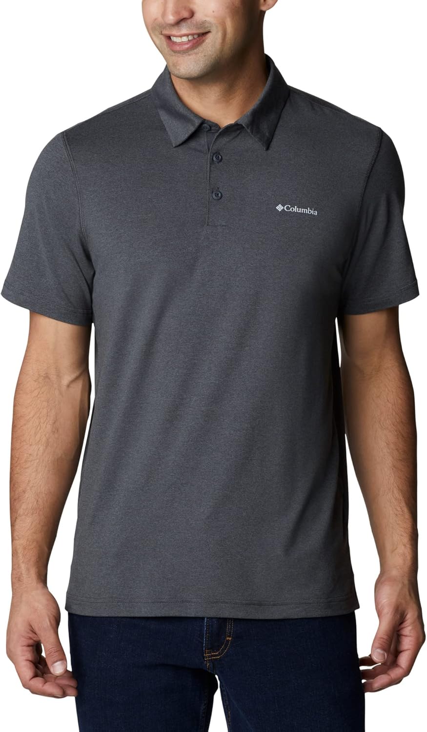

Columbia Tech Trail Polo, Shark Heather