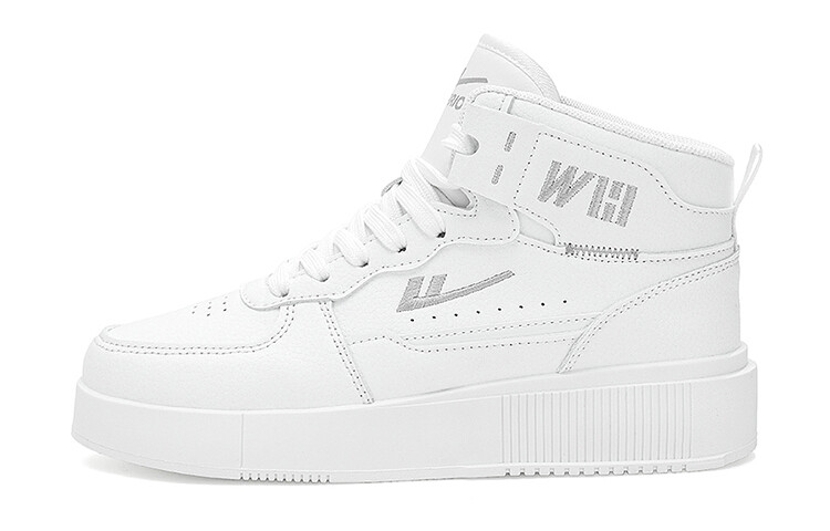

Кроссовки WARRIOR Skateboarding Shoes Unisex Mid-top White, белый
