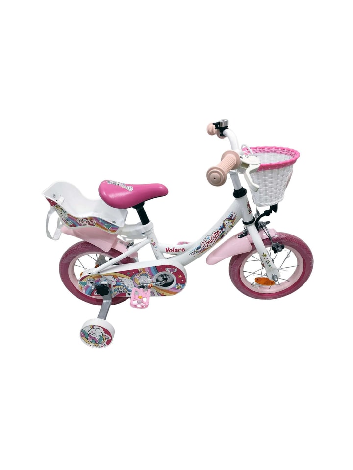 

Volare Детский велосипед «Единорог» 12 дюймов, белый