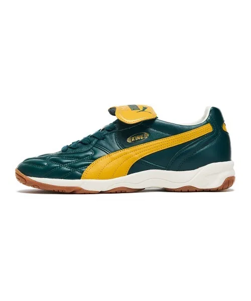 Мужские кроссовки PUMA KING INDOOR бежевые — фото 3