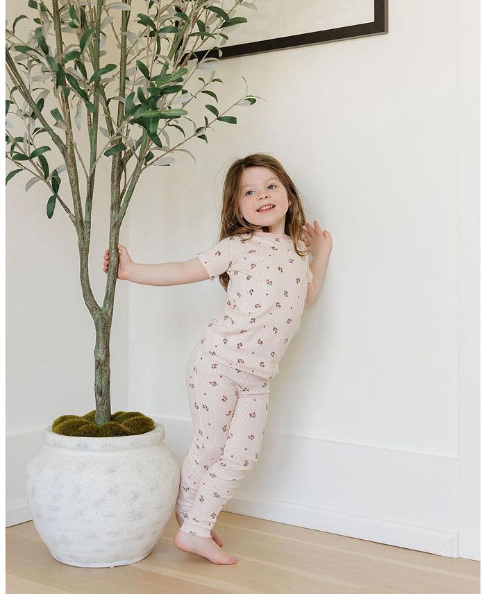 Унисекс Lounge Set из коллекции Berry - Baby, Little Kid Ely's & Co., красный — фото 2