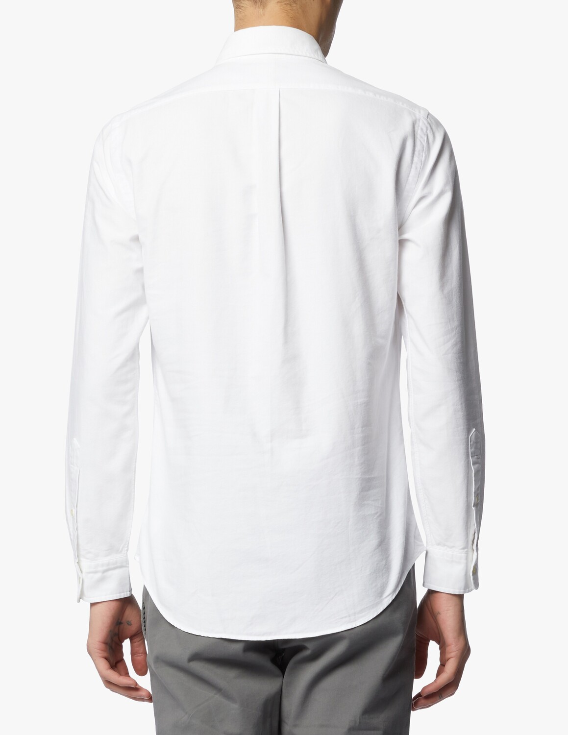 Спортивная оксфордская рубашка с длинными рукавами Ralph Lauren, цвет Bsr White — фото 2