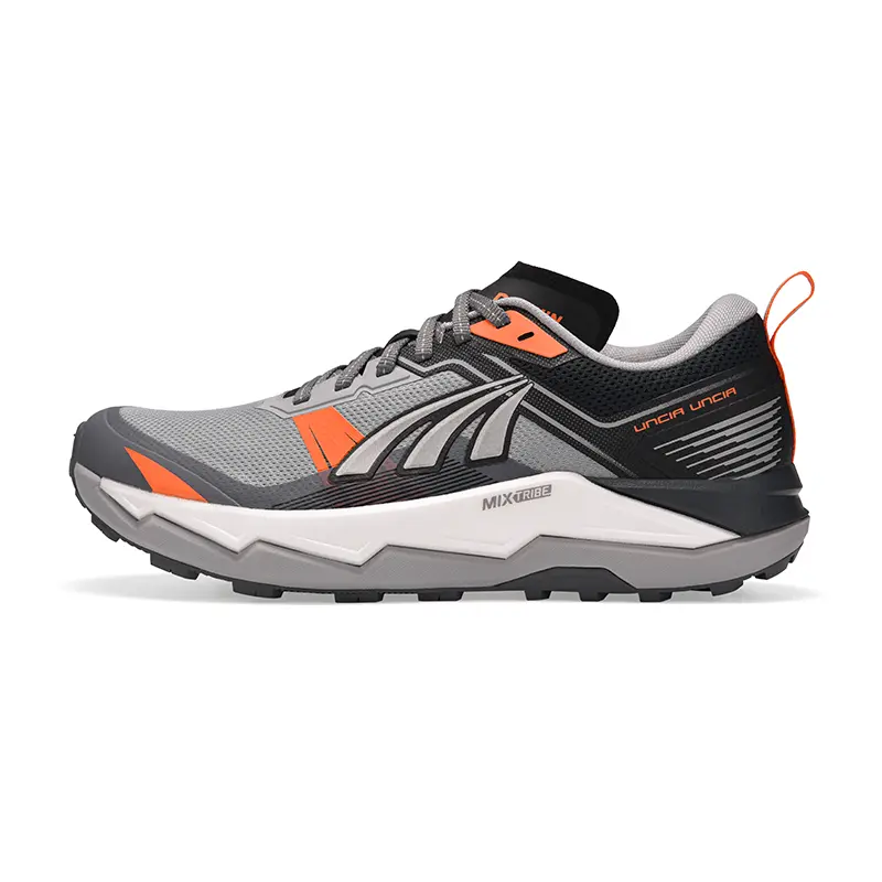 

DO-WIN DO WIN Cushioning Slip Resistant Low top Trail Running Shoes Unisex Gray Orange