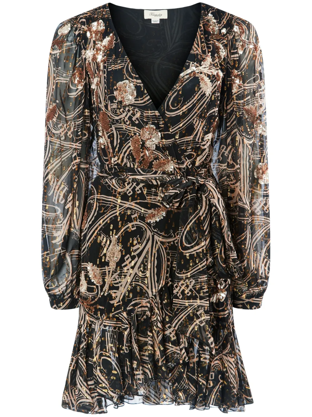 

Платье мини Silvana Temperley London, черный