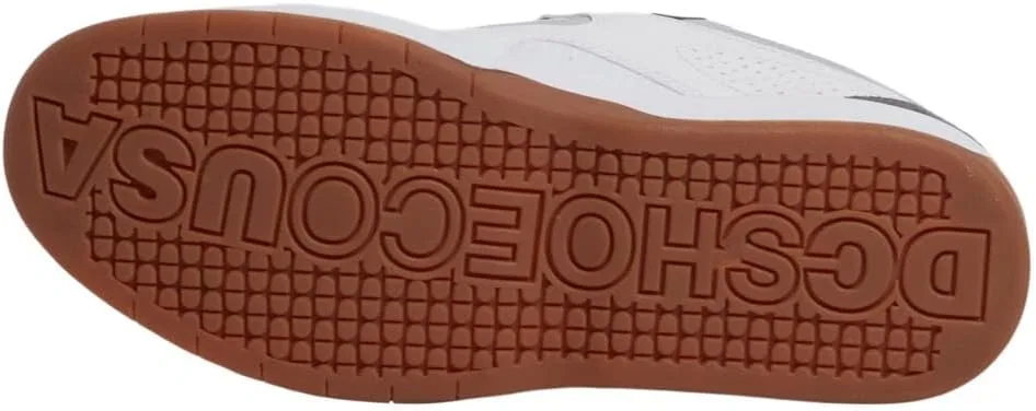 Кроссовки DC Shoes Kalynx Zero - Shoes for Men, White Grey Red — фото 4