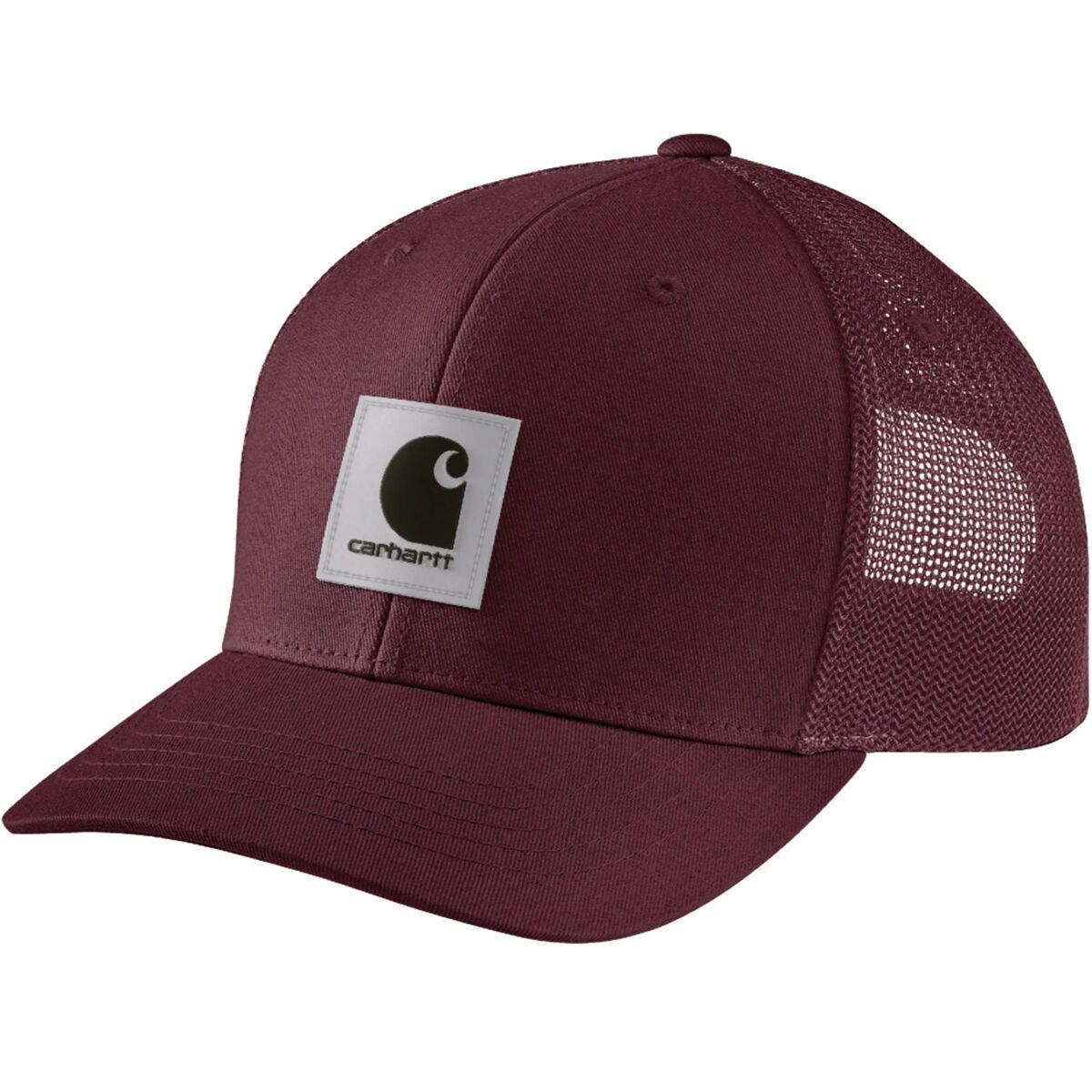 

Кепка с логотипом из прочного флекс-твила и сетчатой спинкой Carhartt, цвет port