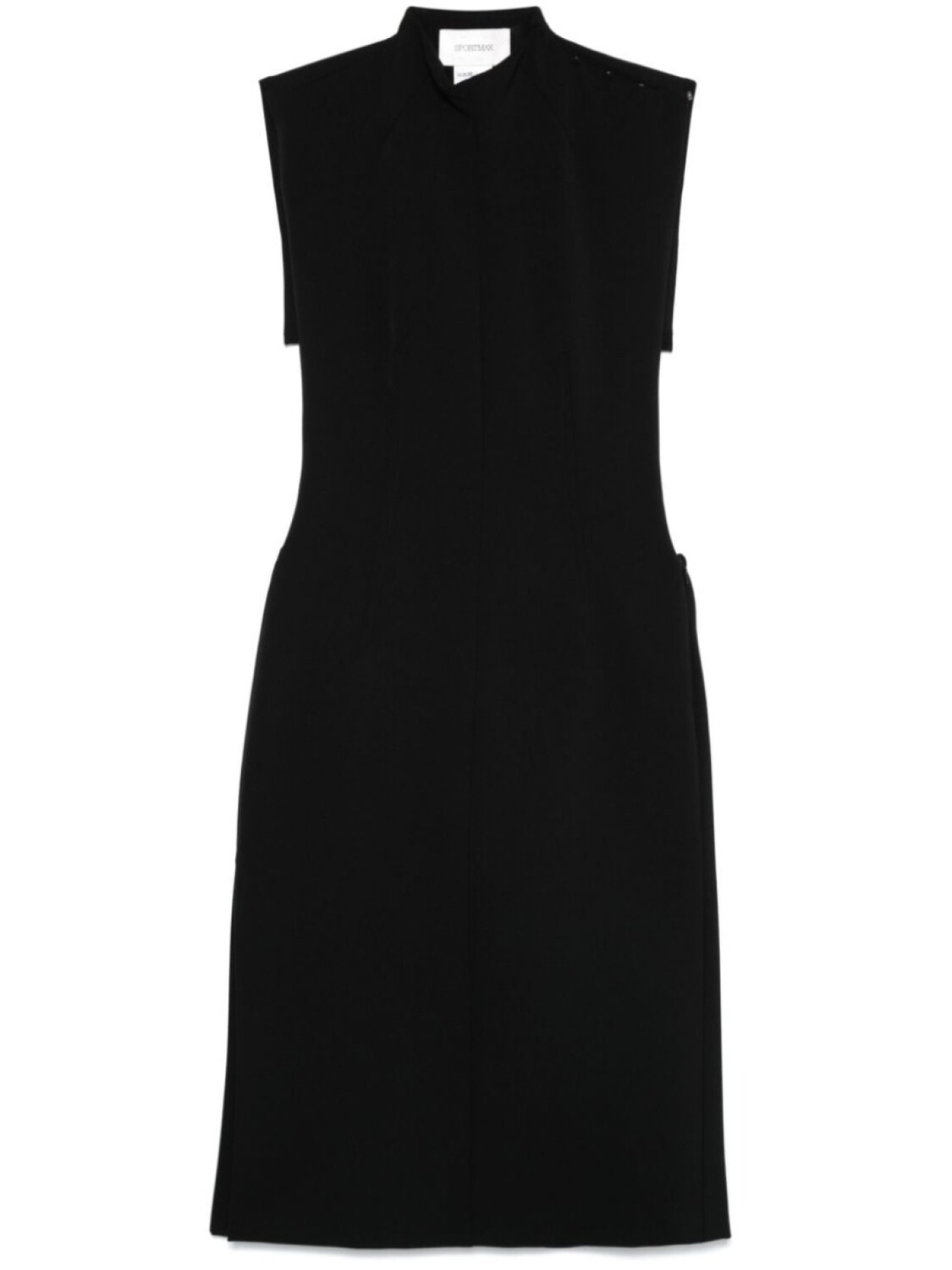 

Платье миди Sportmax Alete, черный