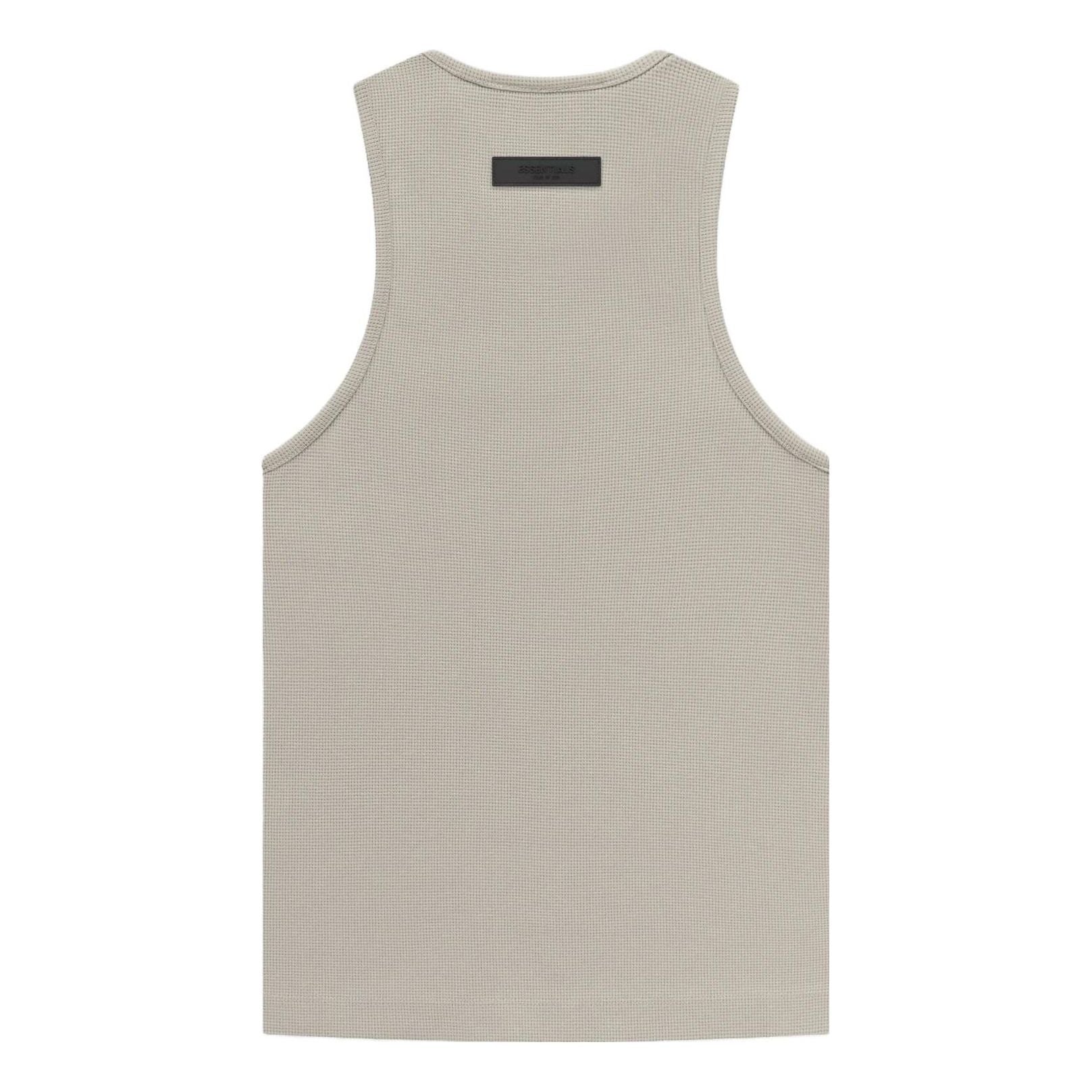 Топ (WMNS) Fear of God Essentials SS23 Waffle Tank 'Seal' FOG-SS23-226, серый — фото 2