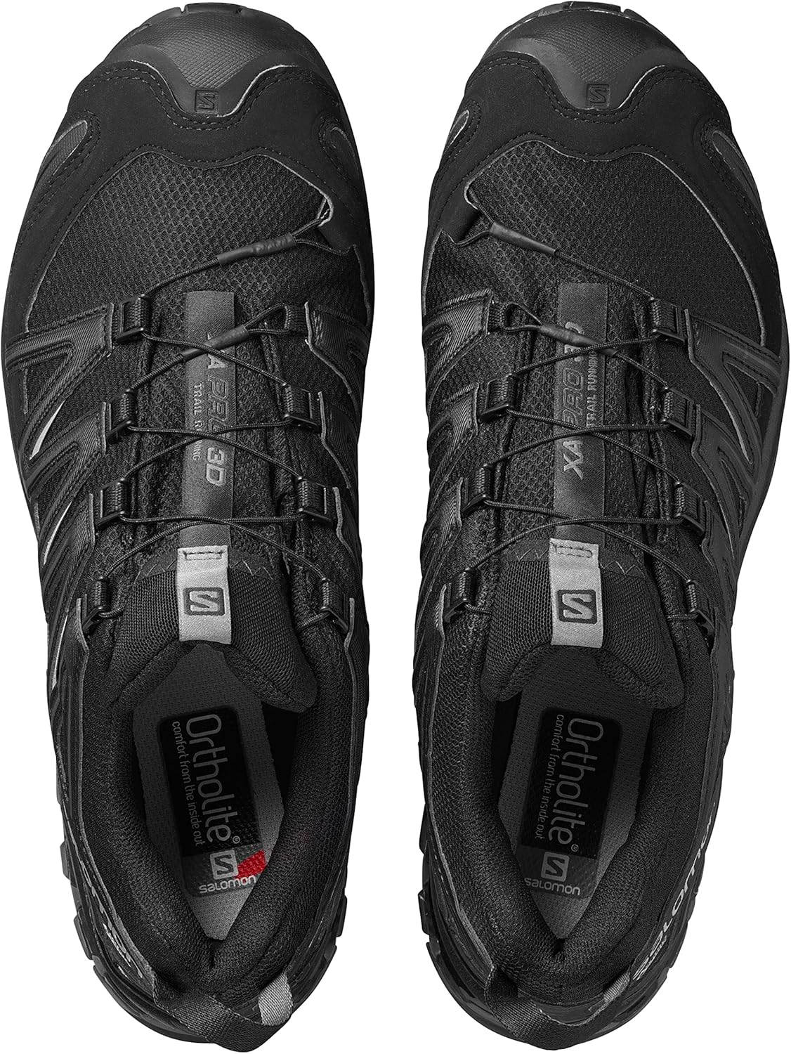 Мужские кроссовки для трейлраннинга Salomon XA PRO 3D Gore-Tex водонепроницаемые, черный — фото 4