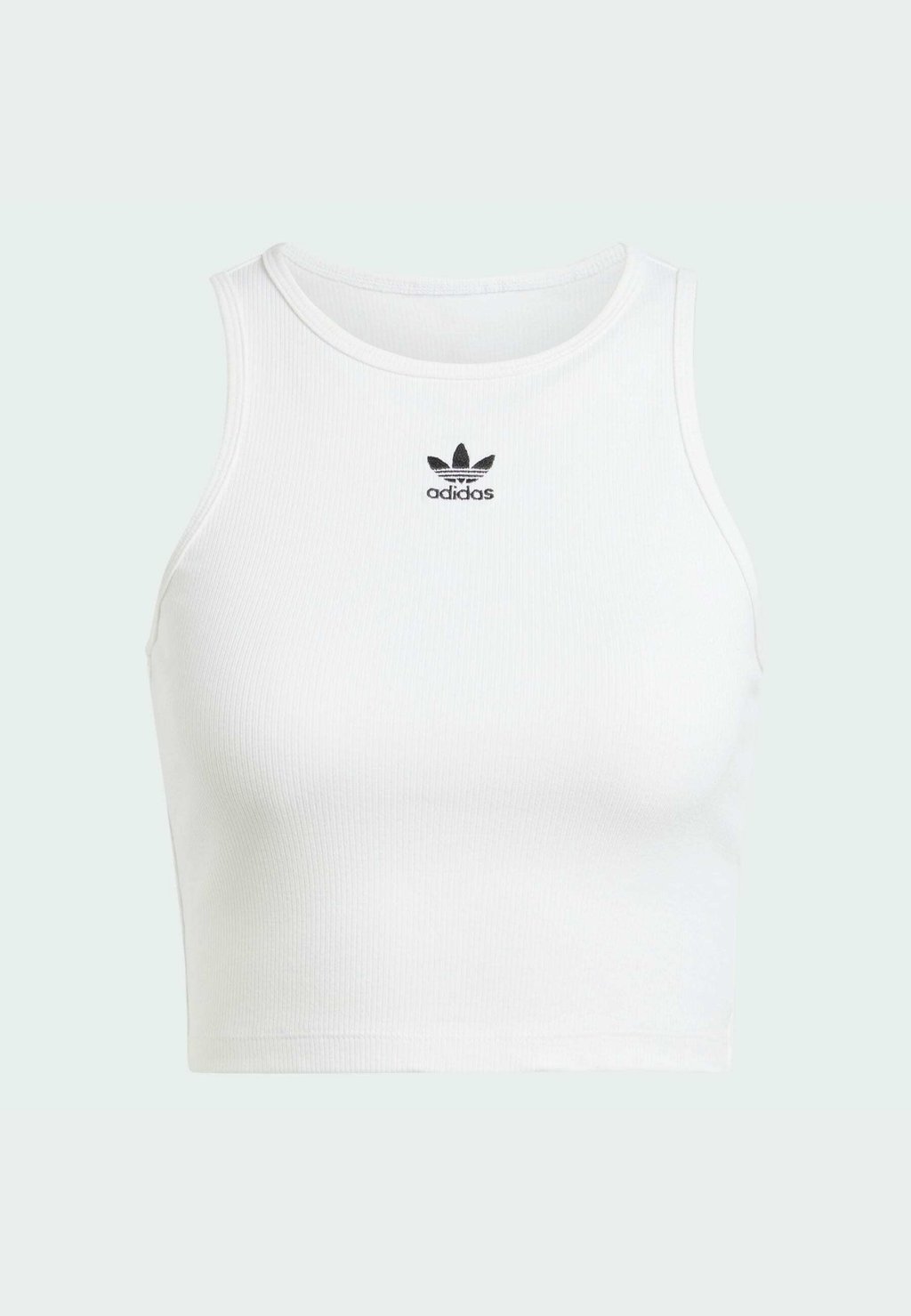 

Топ ESSENTIALS RIBBED TANK adidas Originals, белый