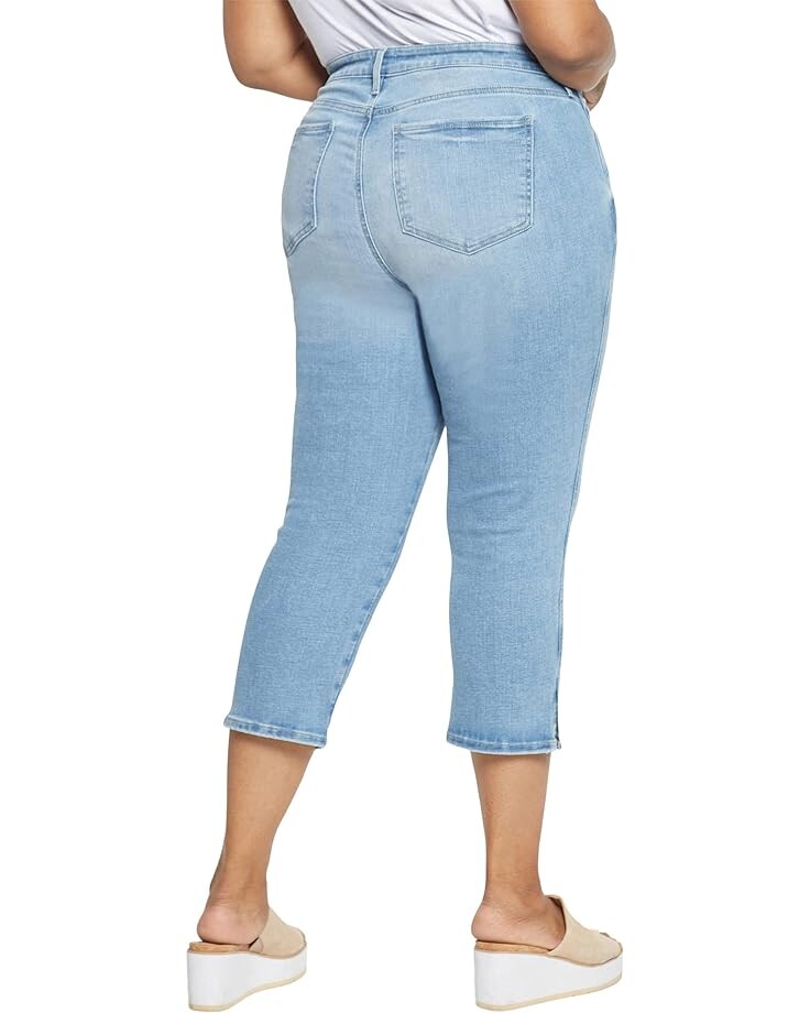 

Джинсы Nydj Plus Size Chloe Capris Denim Slits in Easley, цвет Easley