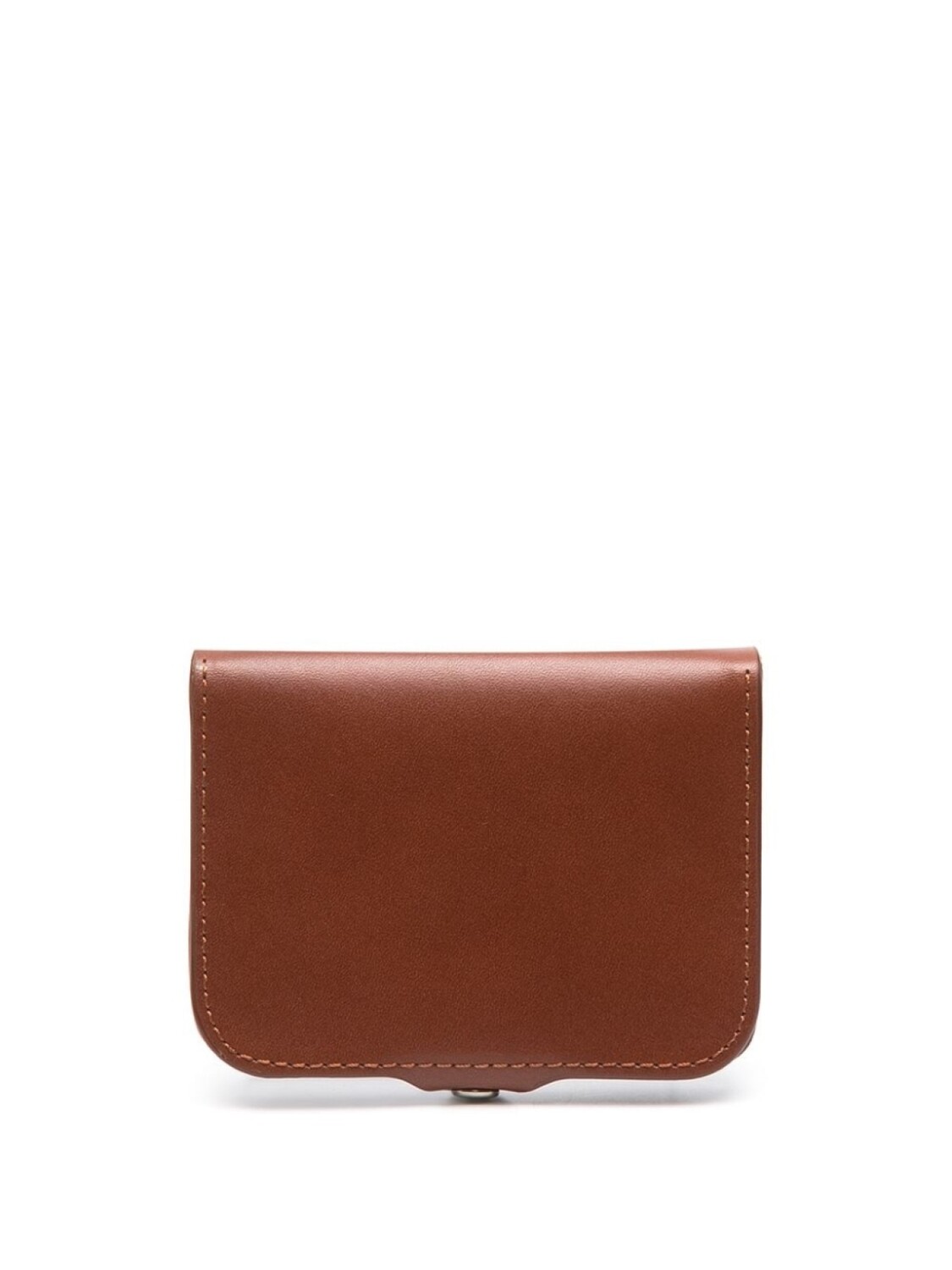 

A.P.C. кошелек на кнопке, коричневый