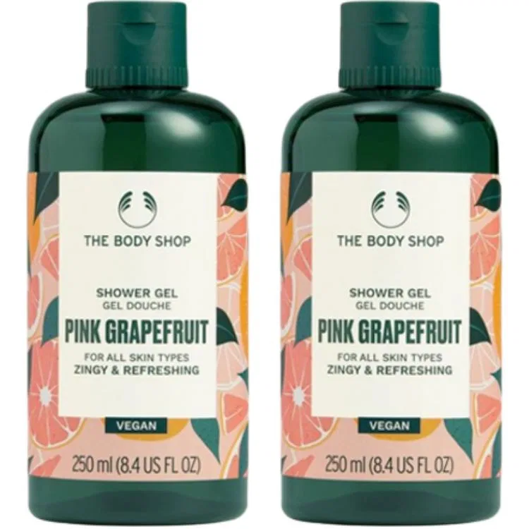 Гель для душа Pink Grapefruit THE BODY SHOP 250мл*2