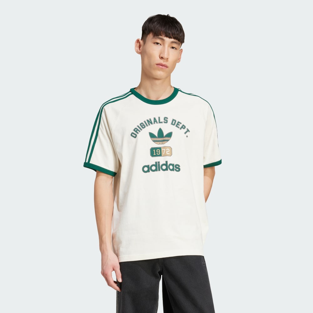 

Футболка Adidas 3-Stripes Originals Dept. Graphic Tee, цвет Off White