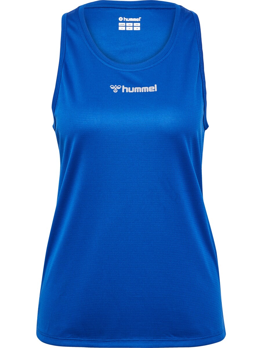 

Классический топ Hummel Shirt, коабльтовый синий