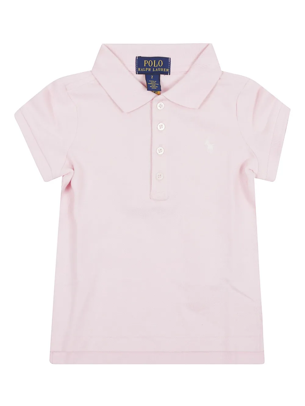

Рубашка поло с вышивкой Polo Pony POLO RALPH LAUREN KIDS, розовый