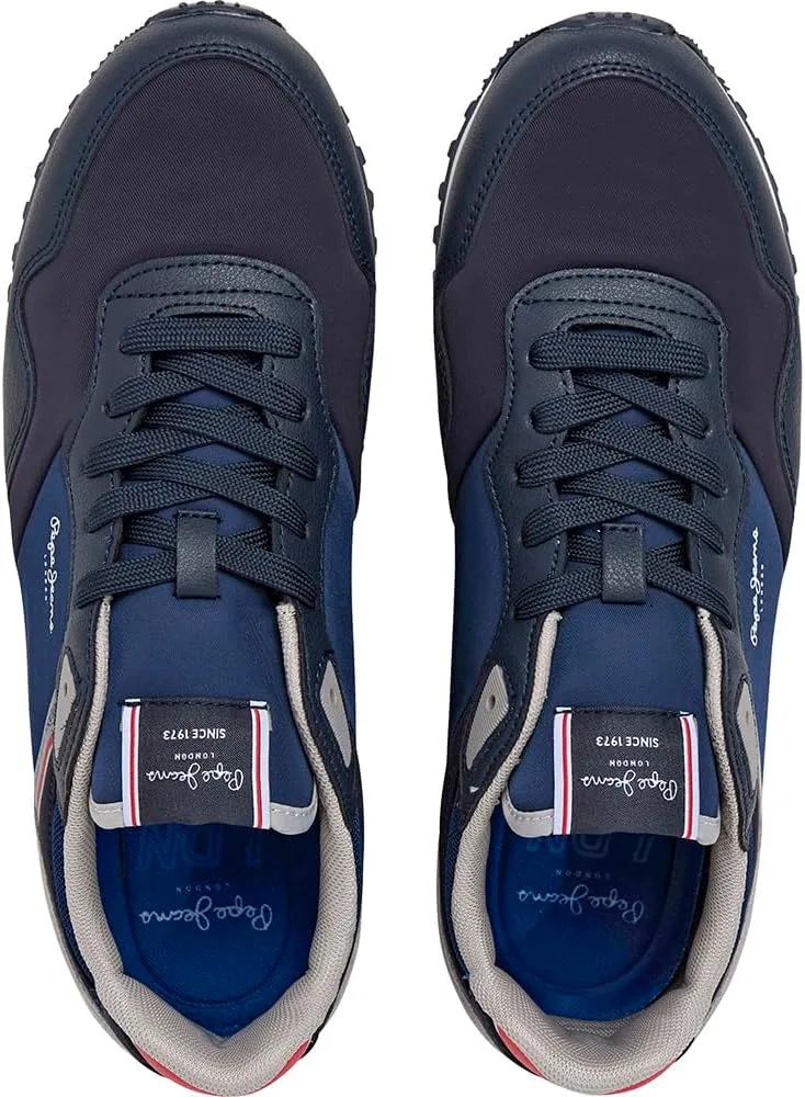 Кроссовки Pepe Jeans Herren London Cross MSneak, Blue Navy — фото 4