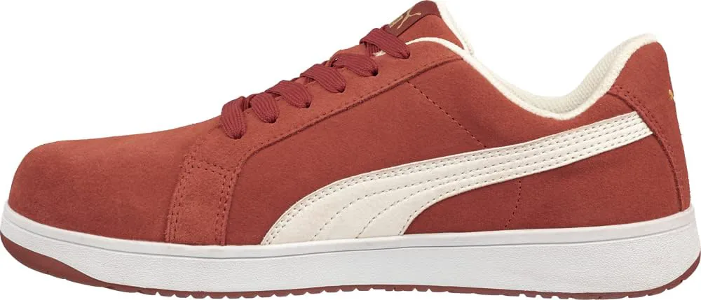 Мужские кроссовки Puma Iconic Suede Low Eh, красный — фото 3