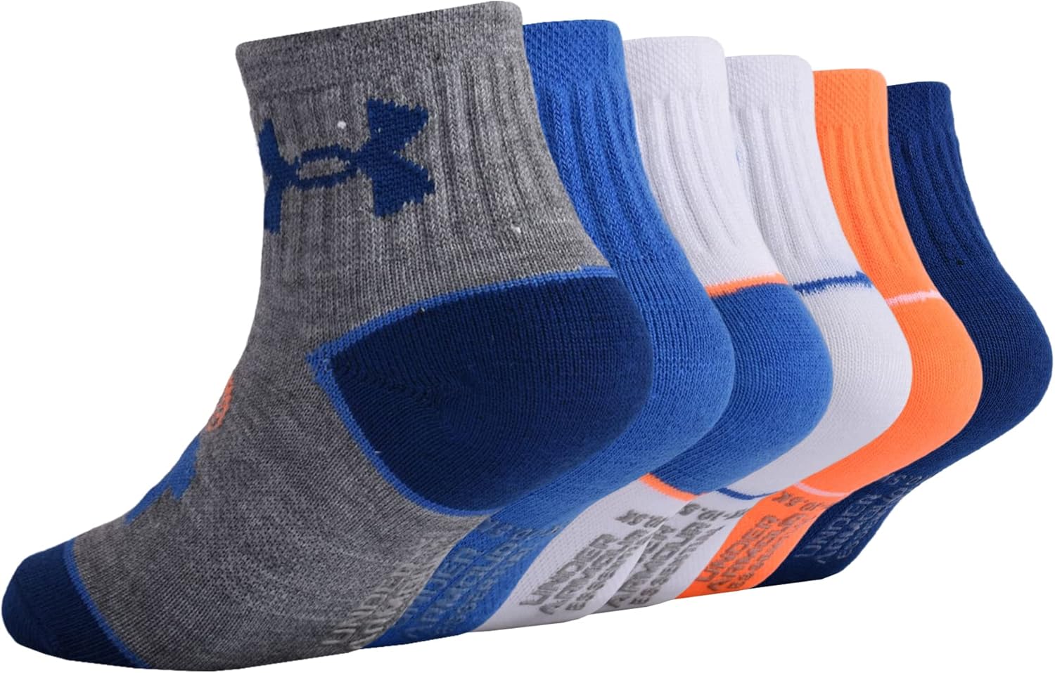 Набор носков Under Armour для мальчиков (мультипликационный комплект), Light Gray Heather — фото 3