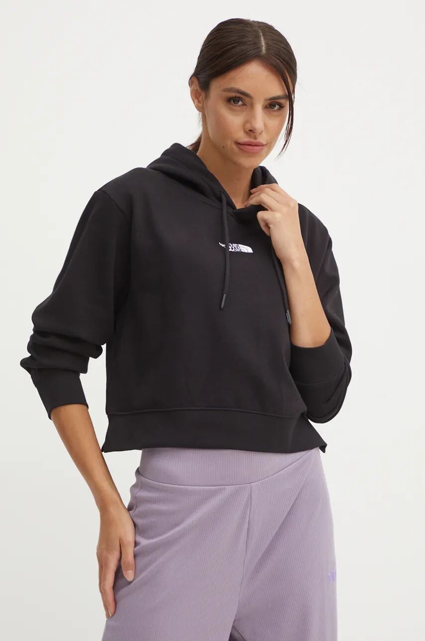 

Укороченная толстовка The North Face Essential, черный