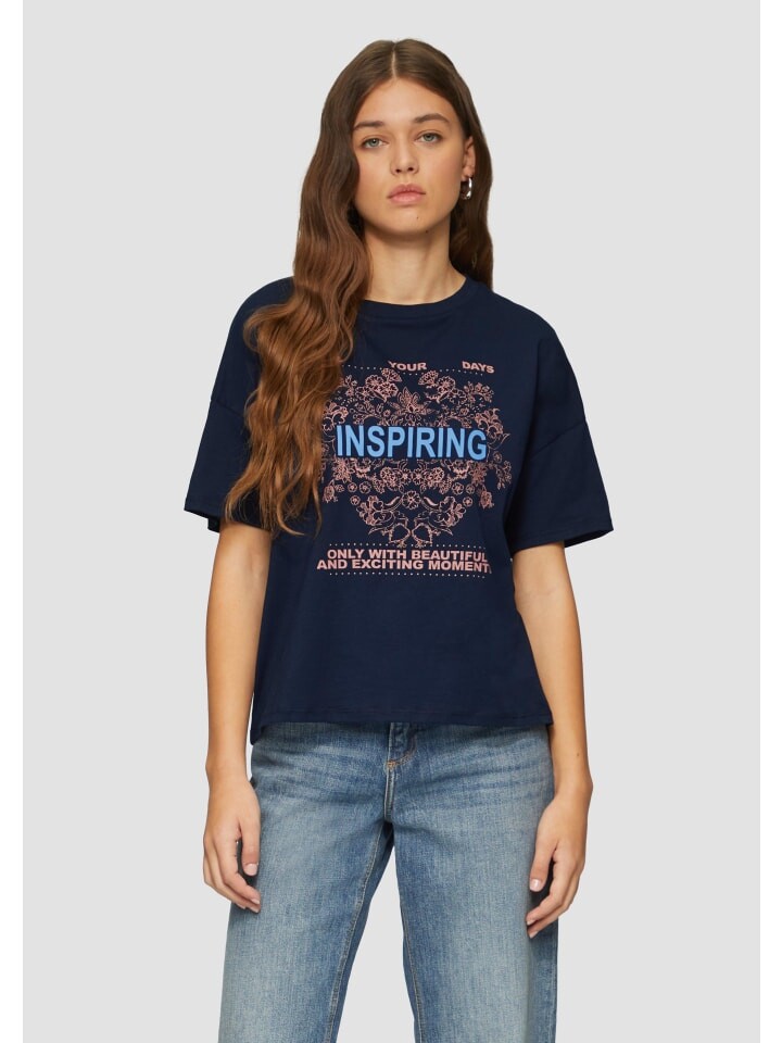 

Футболка QS T-Shirt kurzarm, синий