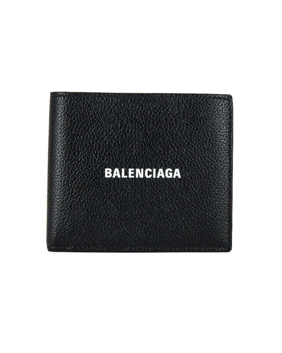 

Кошелек Cash Square Fold Balenciaga, черный