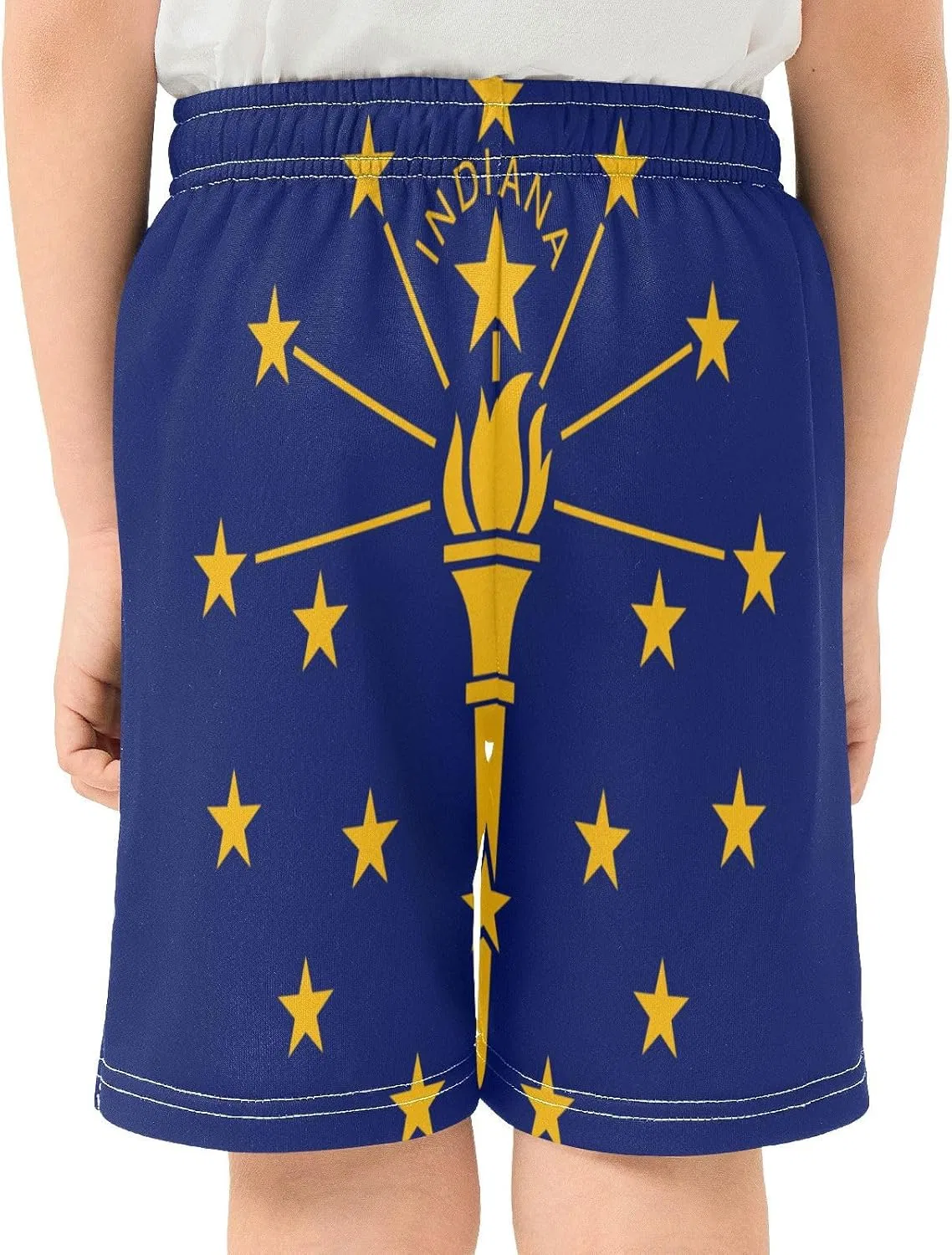 Детские шорты для активного отдыха GuoChe, Indiana State Flag — фото 4