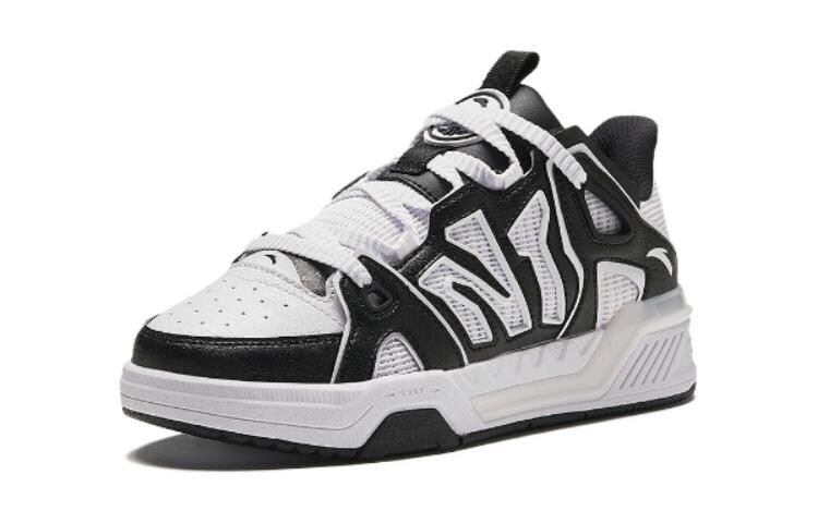 Детские кроссовки для скейтбординга GS Low-top белые/черные Anta Kids, белый/черный — фото 2