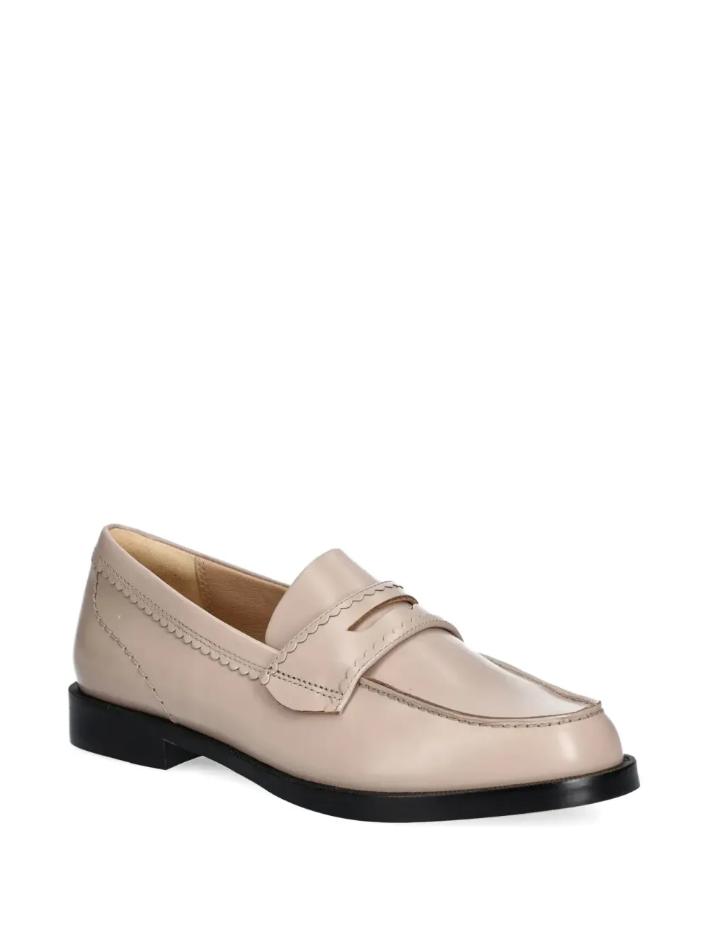 Лоферы с декоративной строчкой Clarks Originals, нейтральный — фото 2