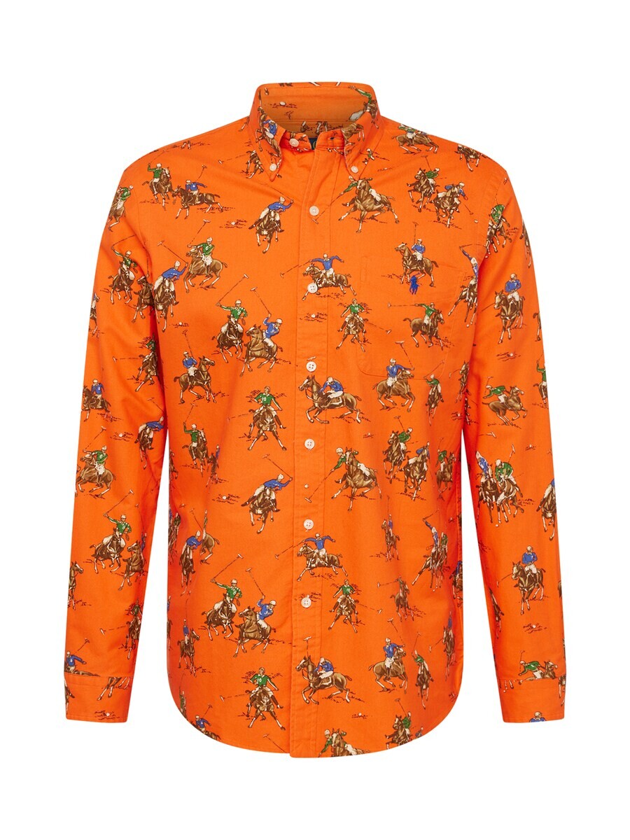 

Рубашка Polo Ralph Lauren Regular fit Button Up, оранжевый