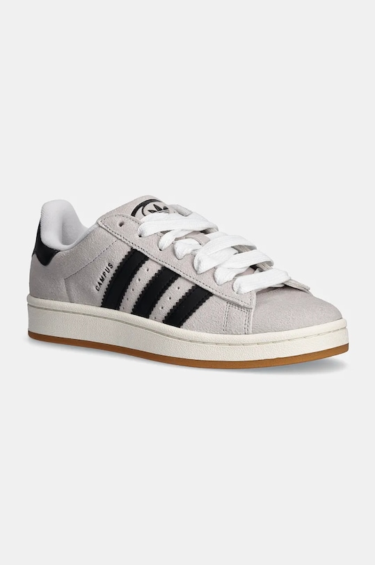 Замшевые кроссовки CAMPUS 00s Adidas Originals, серый — фото 2