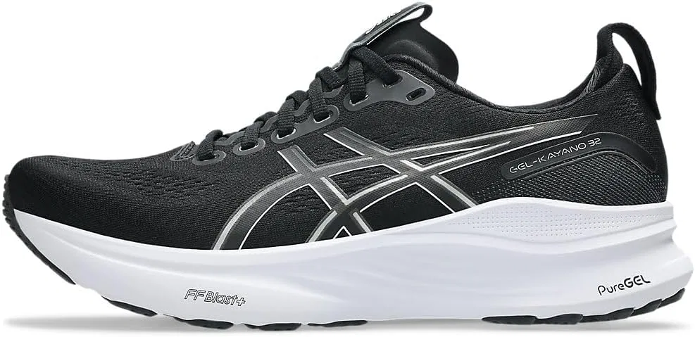 Мужские беговые кроссовки ASICS Gel-Kayano 32, Black White — фото 3