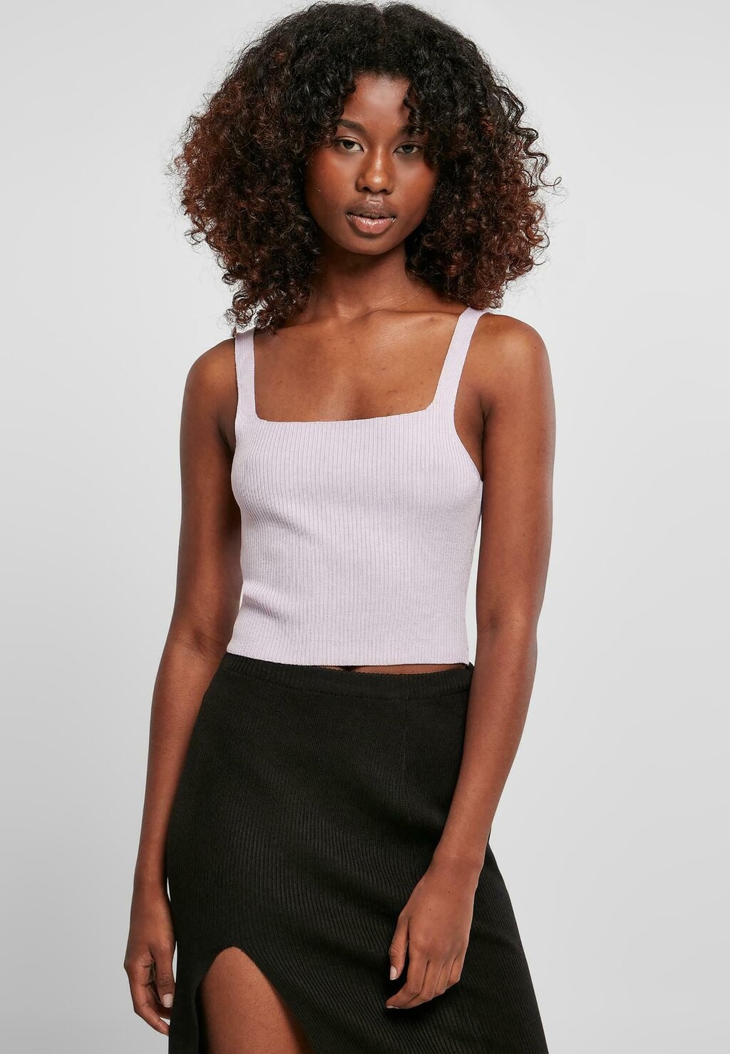 

Топ CROPPED Urban Classics, фиолетовый