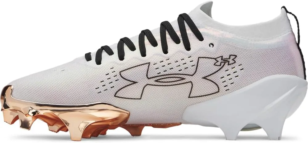 Футбольные бутсы Under Armour Blur Pro для мужчин, белый/металлик/черный