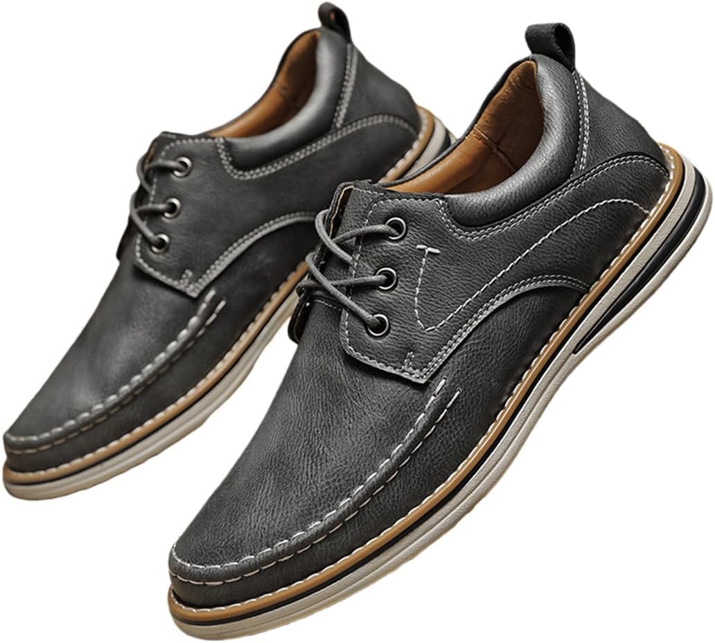 

Туфли из натуральной кожи Swzec, серый