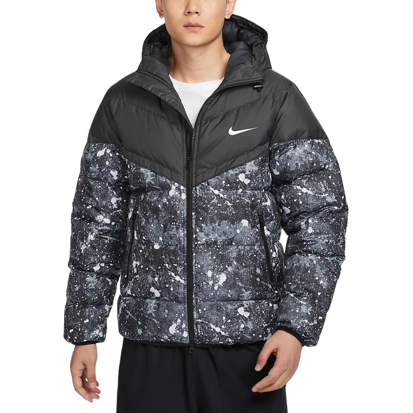 

Nike Мужская черная куртка Storm-FIT Down Jacket, Черный, Nike Мужская черная куртка Storm-FIT Down Jacket