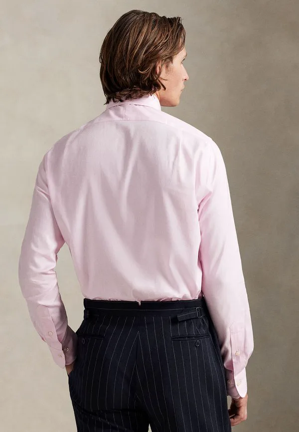 Приталенная рубашка из поплина, формальная рубашка Polo Ralph Lauren, Pink — фото 2