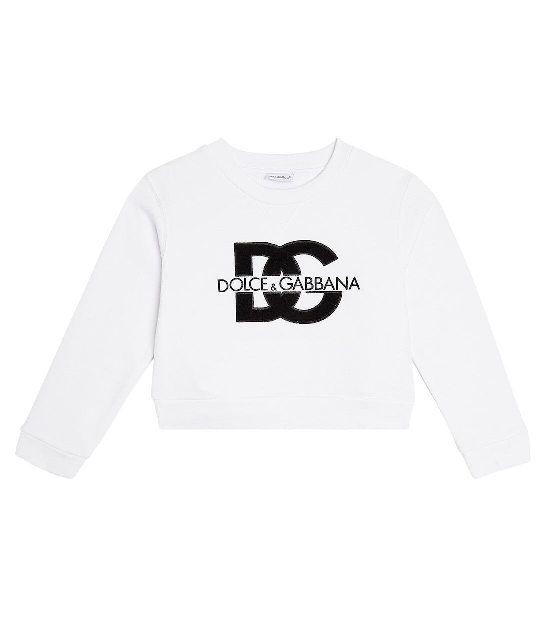 

Толстовка из хлопкового джерси dg Dolce&Gabbana, белый