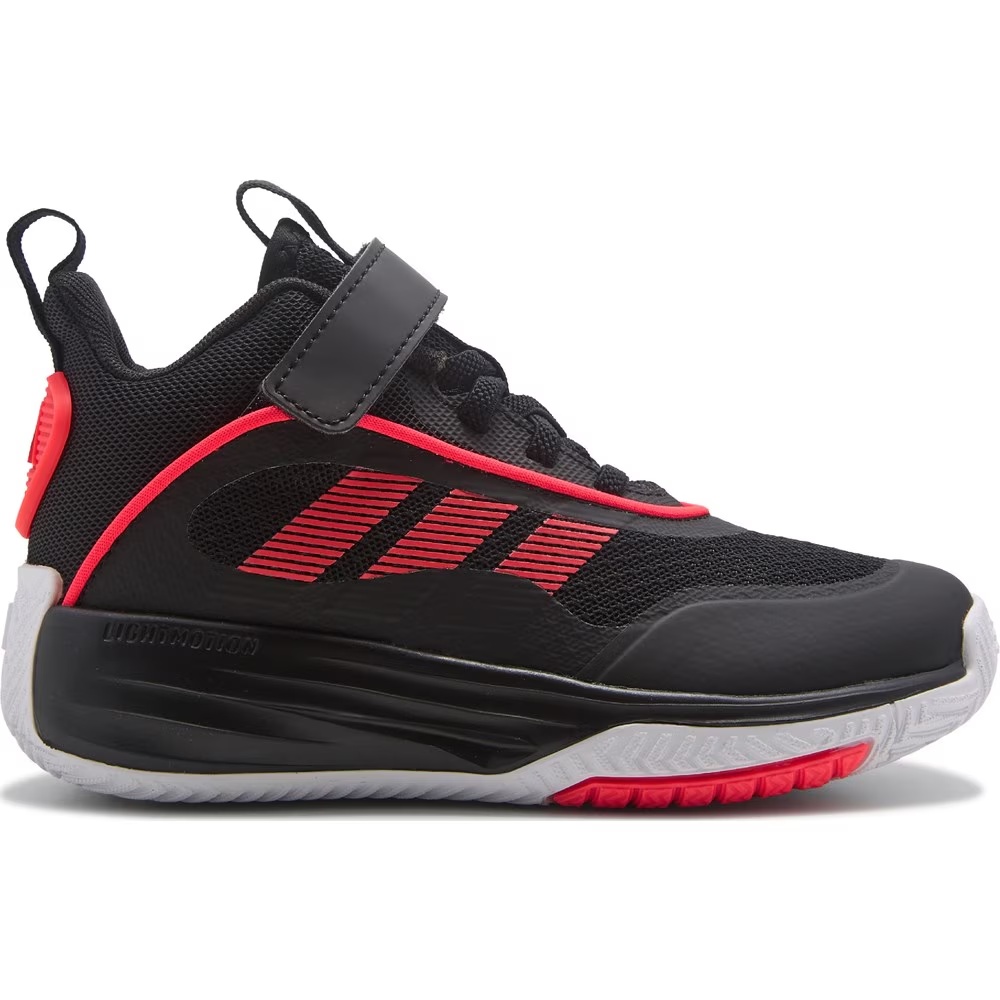 Детская баскетбольная обувь own the game 3.0 little/big kid Adidas, red/black — фото 2