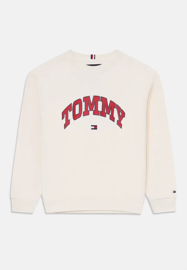 Толстовка с рельефным принтом в стиле varsity Tommy Hilfiger, Ivory