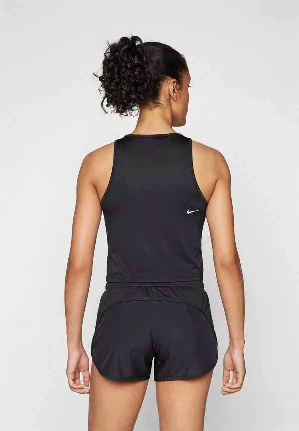 Майка для бега Nike Performance, Black/Reflective Silver — фото 3