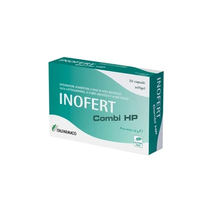 

Inofert Combi Hp 20 Softgel Capsules - Добавка для поддержки фертильности Italfarmaco