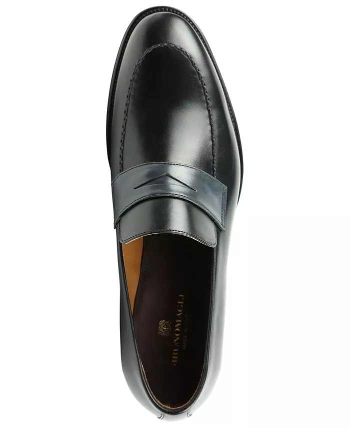 Мужские лоферы Arezzo Slip On Bruno Magli, черный — фото 4